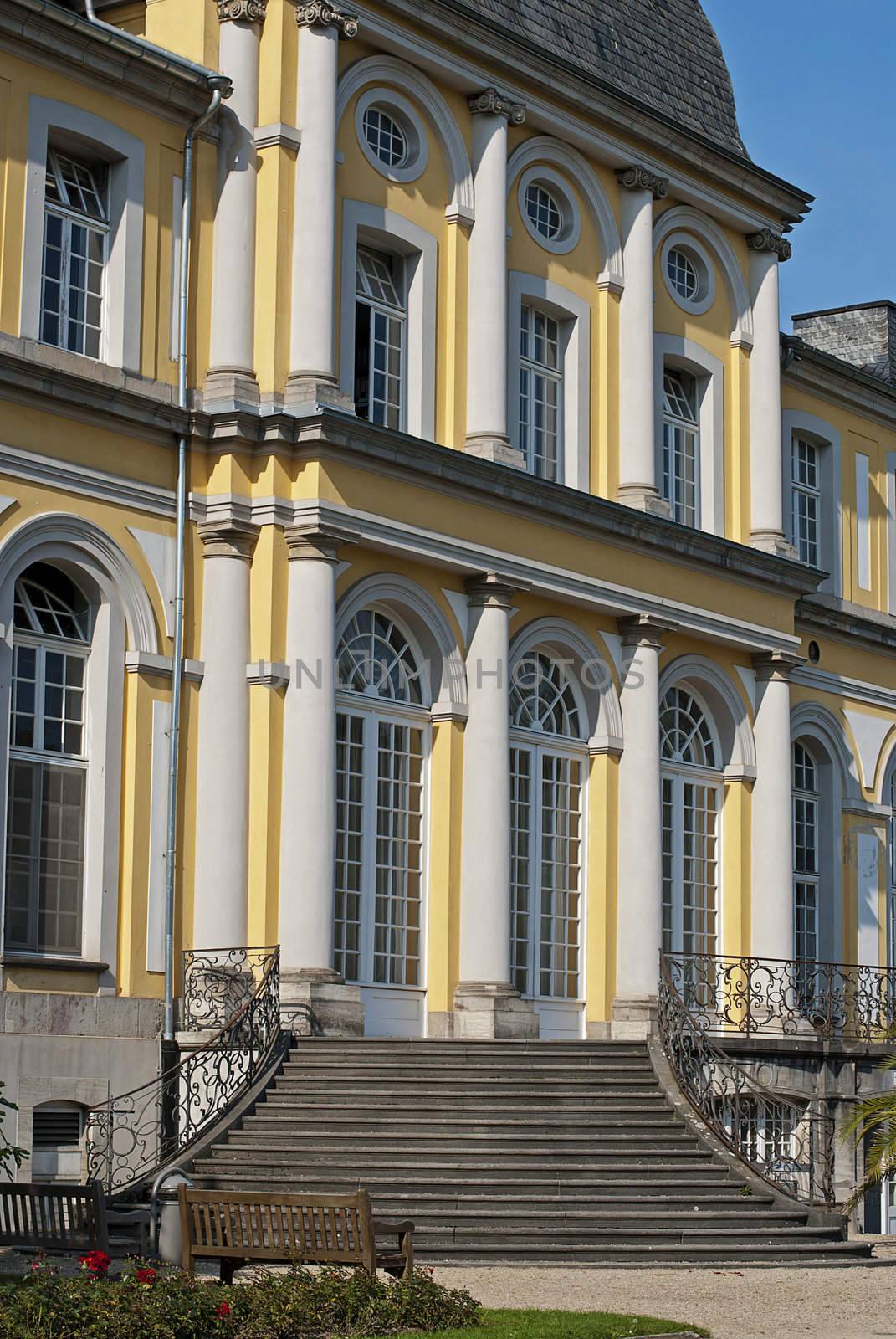 Castle Poppelsdorf, completed in 1753 by Clemens August, in the center of Bonn, Germany
