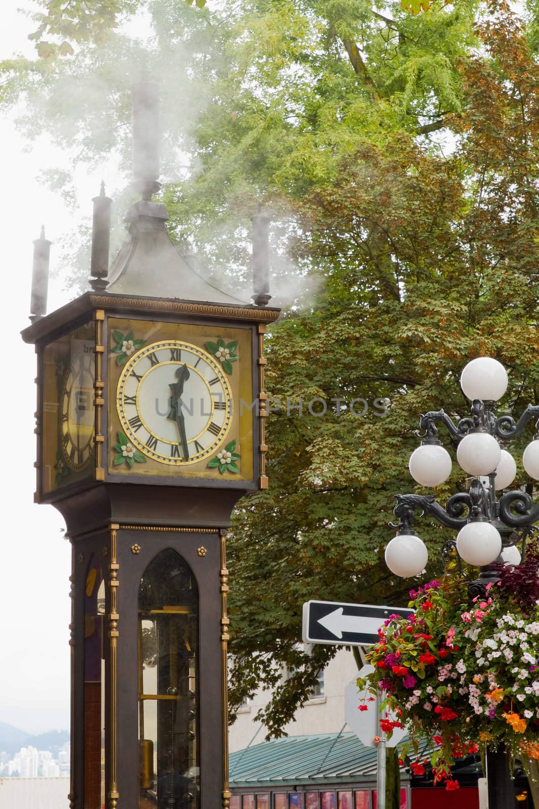 Vancouver British Columbia Canada Historic Gastown Steam Clock