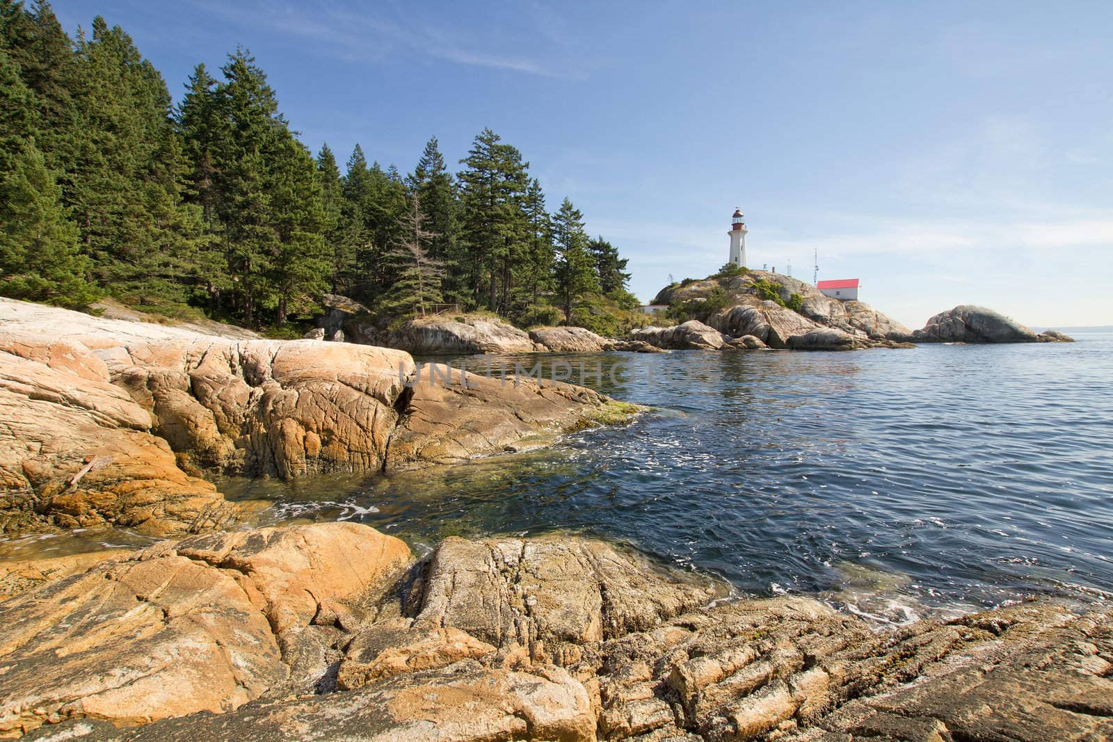 Point Atkinson Lighthouse in West Vancouver BC Canada