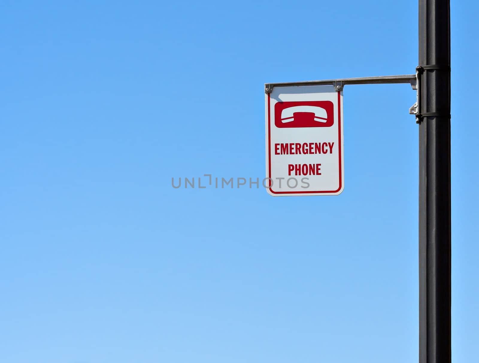 Emergency Phone Sign by sbonk