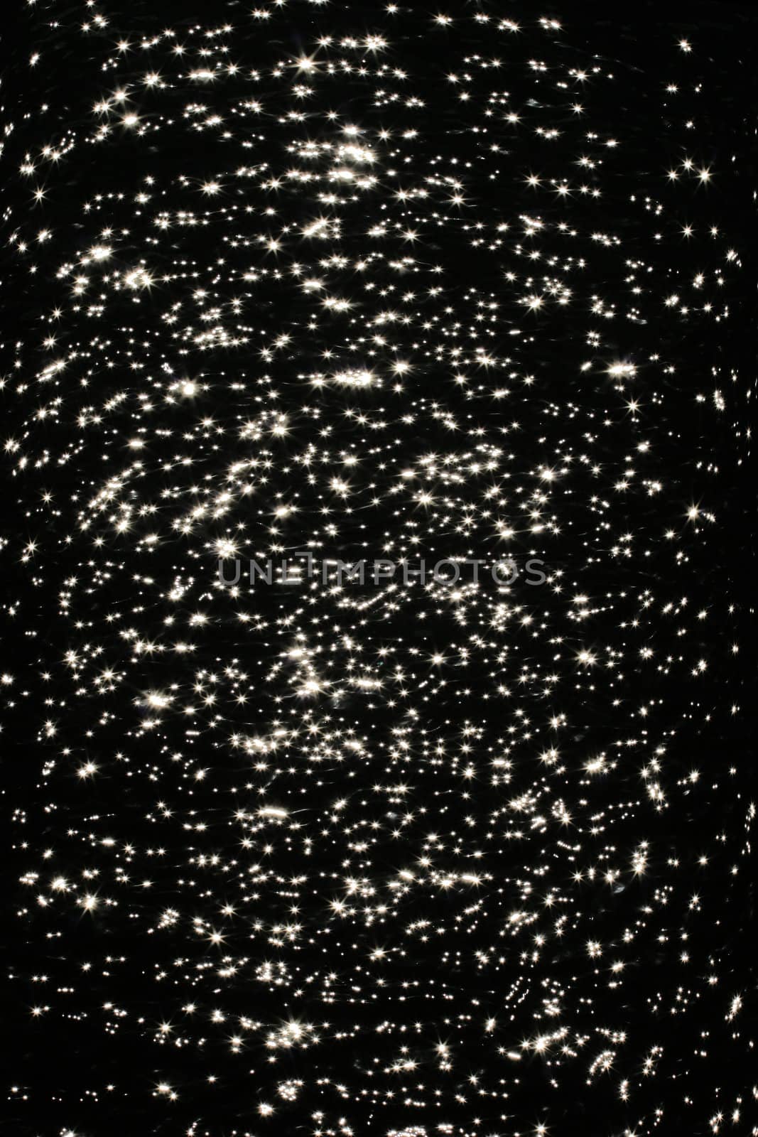 night glare star  on the water