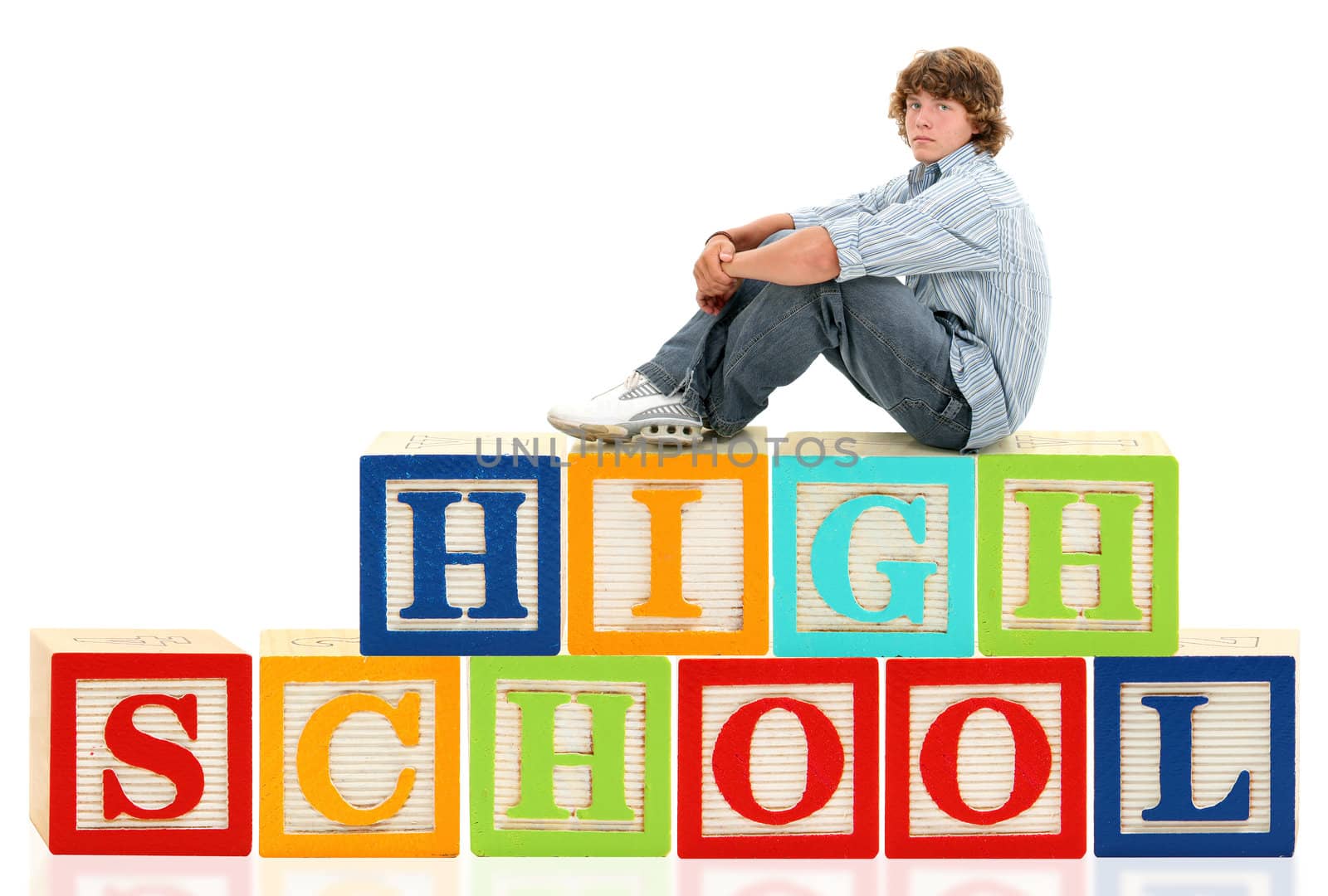 Alphabet Blocks High School by duplass