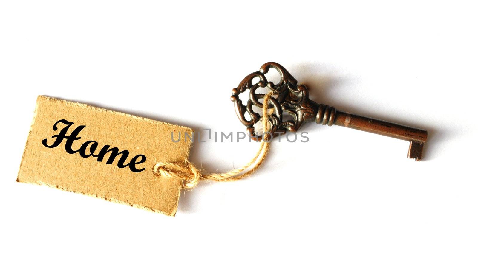 key to your new home showing real estate concept