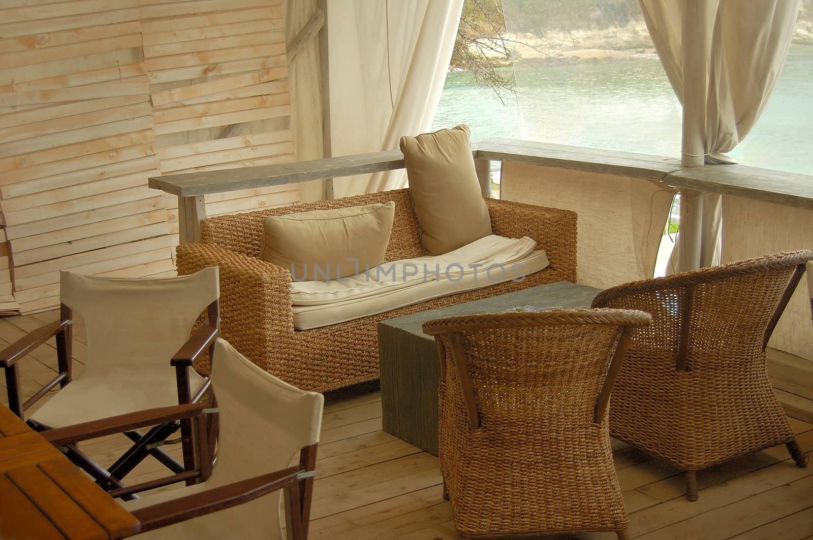 home interior - veranda  for relax