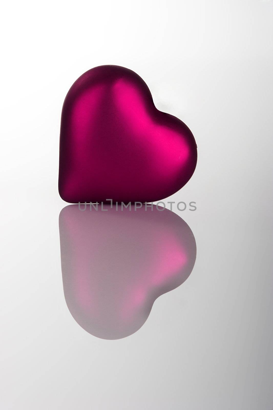 Pink heart by Iko