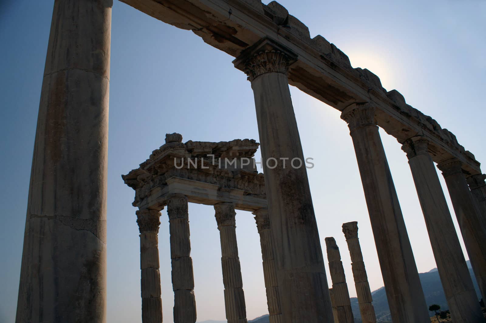 Temple of Trajan, Pergamon Turkay