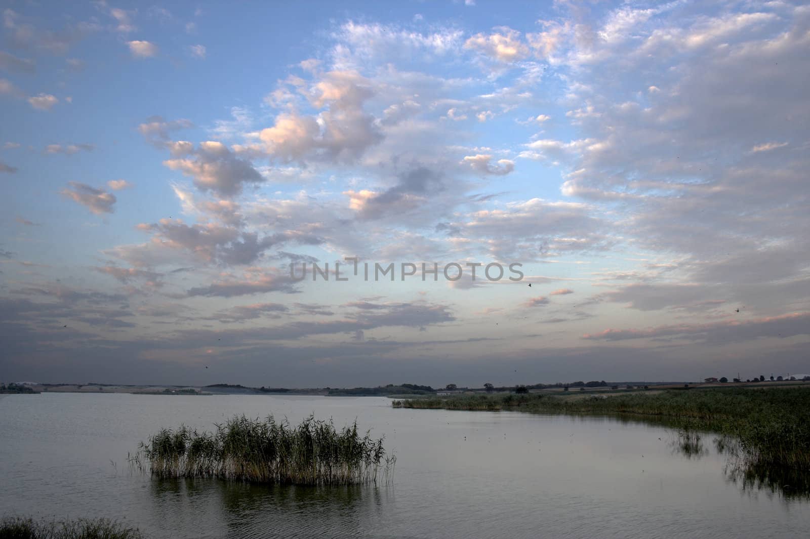 Picture of lake early morning