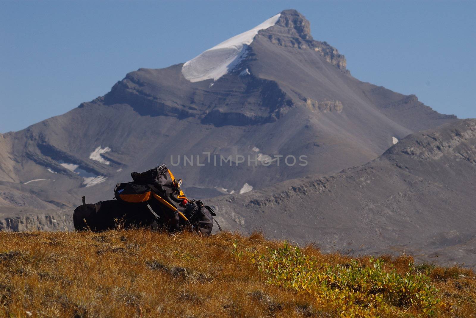 Hiking in the Canadian rocky mountains