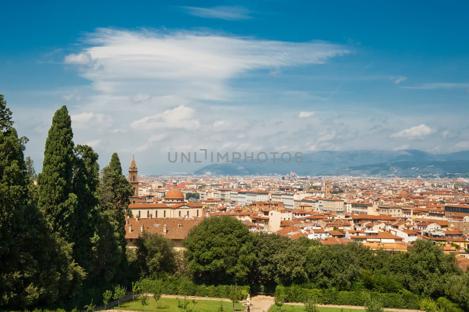 View of Florence Italy