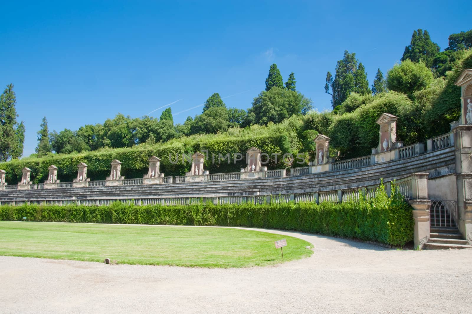 Boboli Gardens in Florence Italy