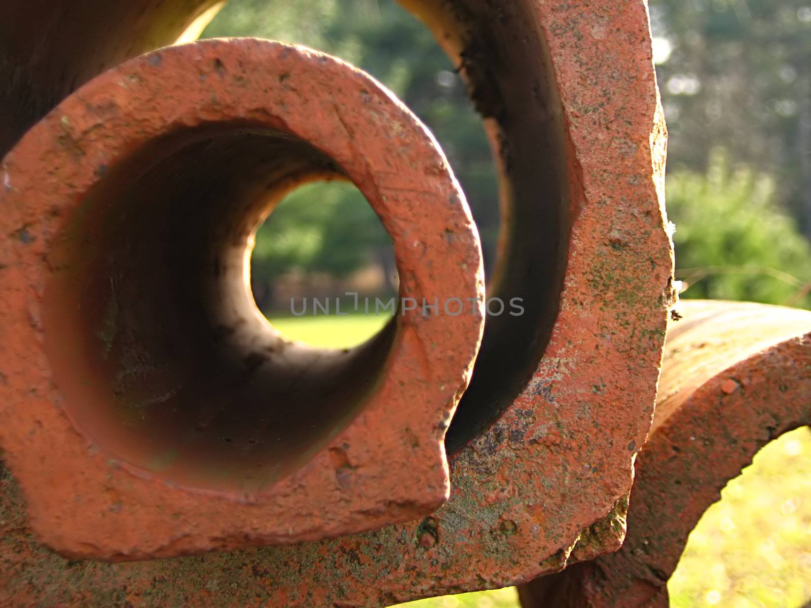 A photograph of clay pipes detailing their shapes and texture.