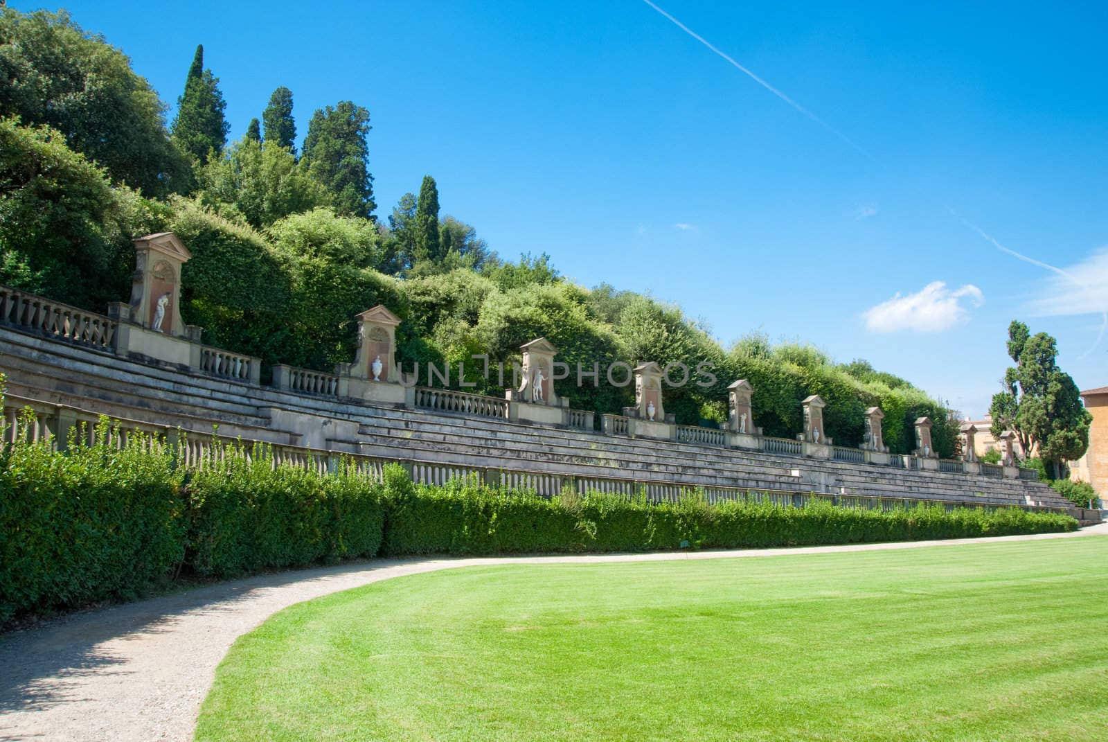 Boboli Gardens in Florence Italy