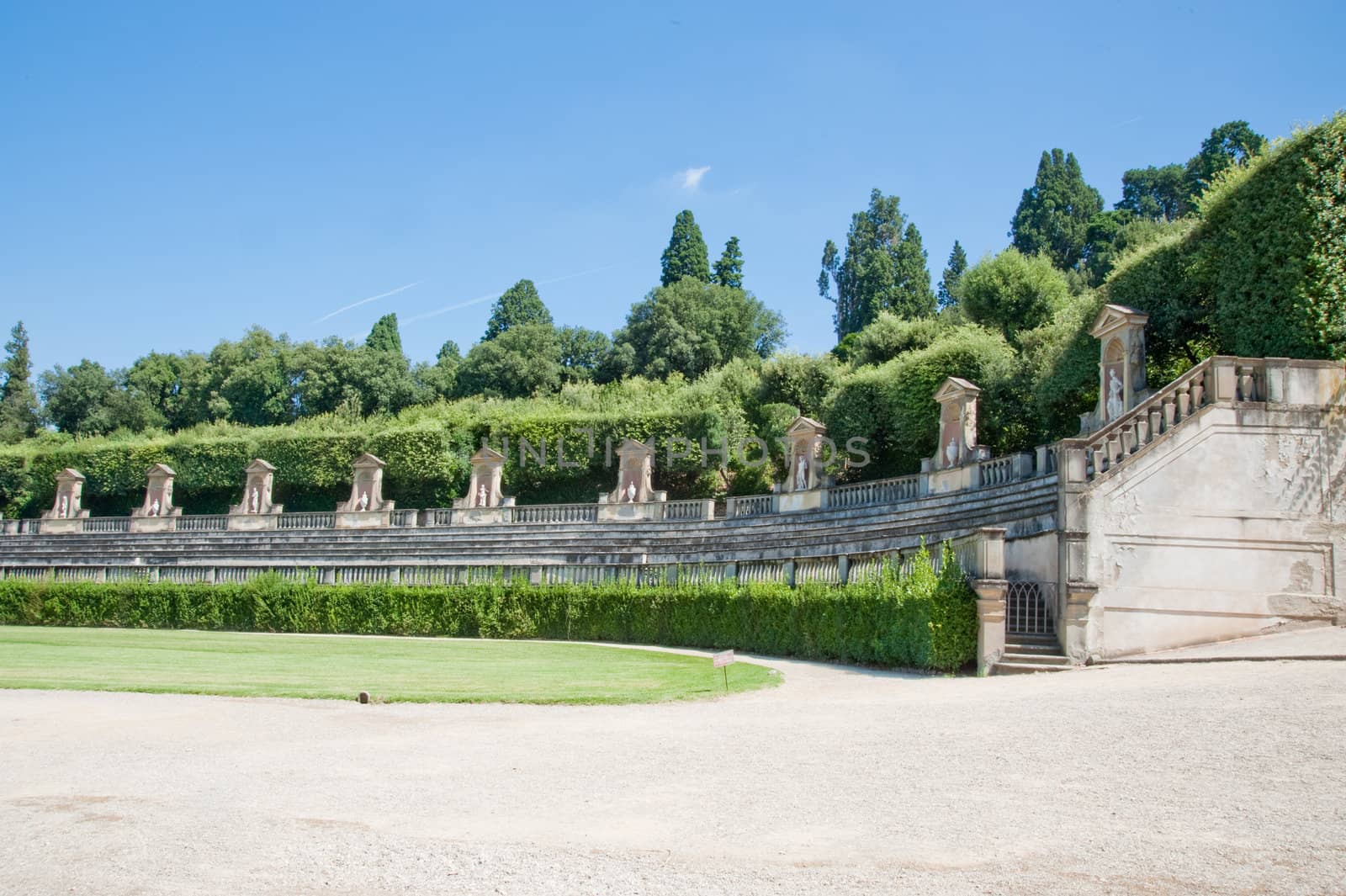 Boboli Gardens in Florence Italy