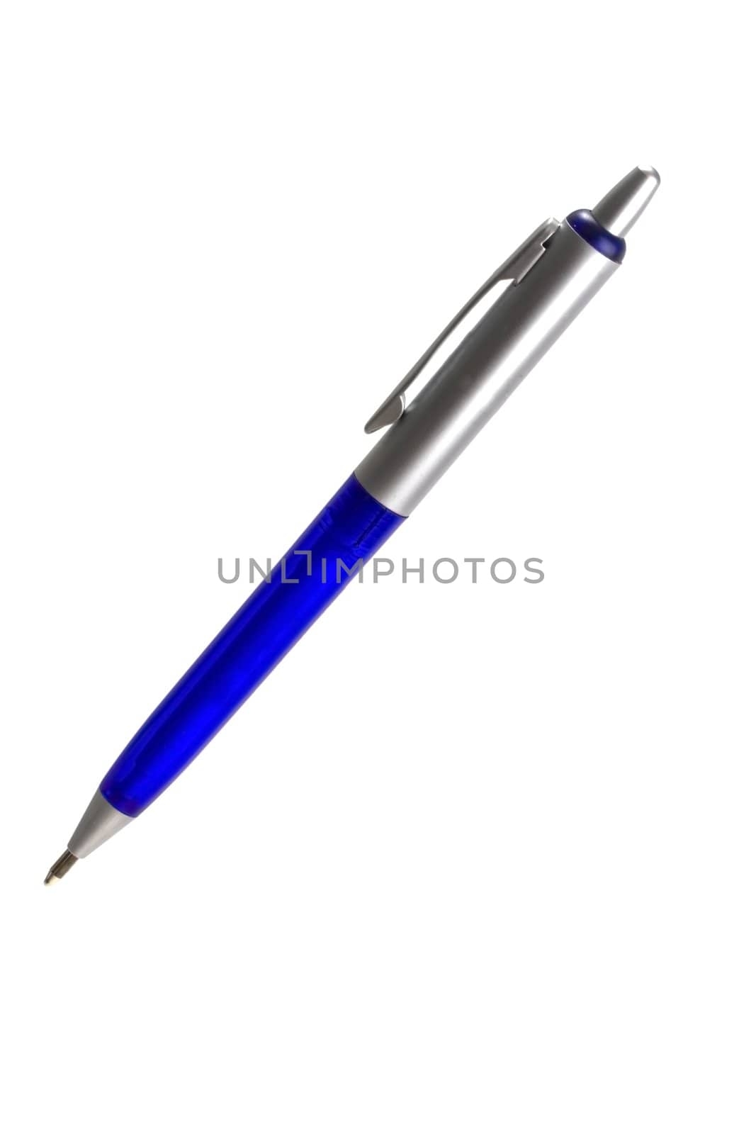 Ballpoint pen isolated on white