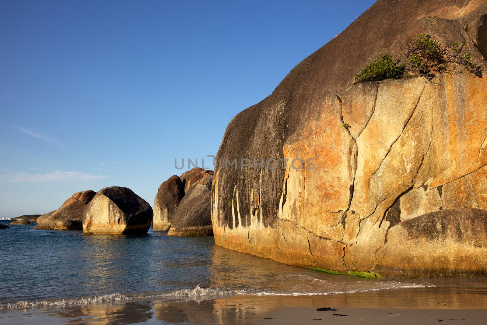 Elephant Rocks in William Bay National Park, near the town of Denmark, Western Australia.