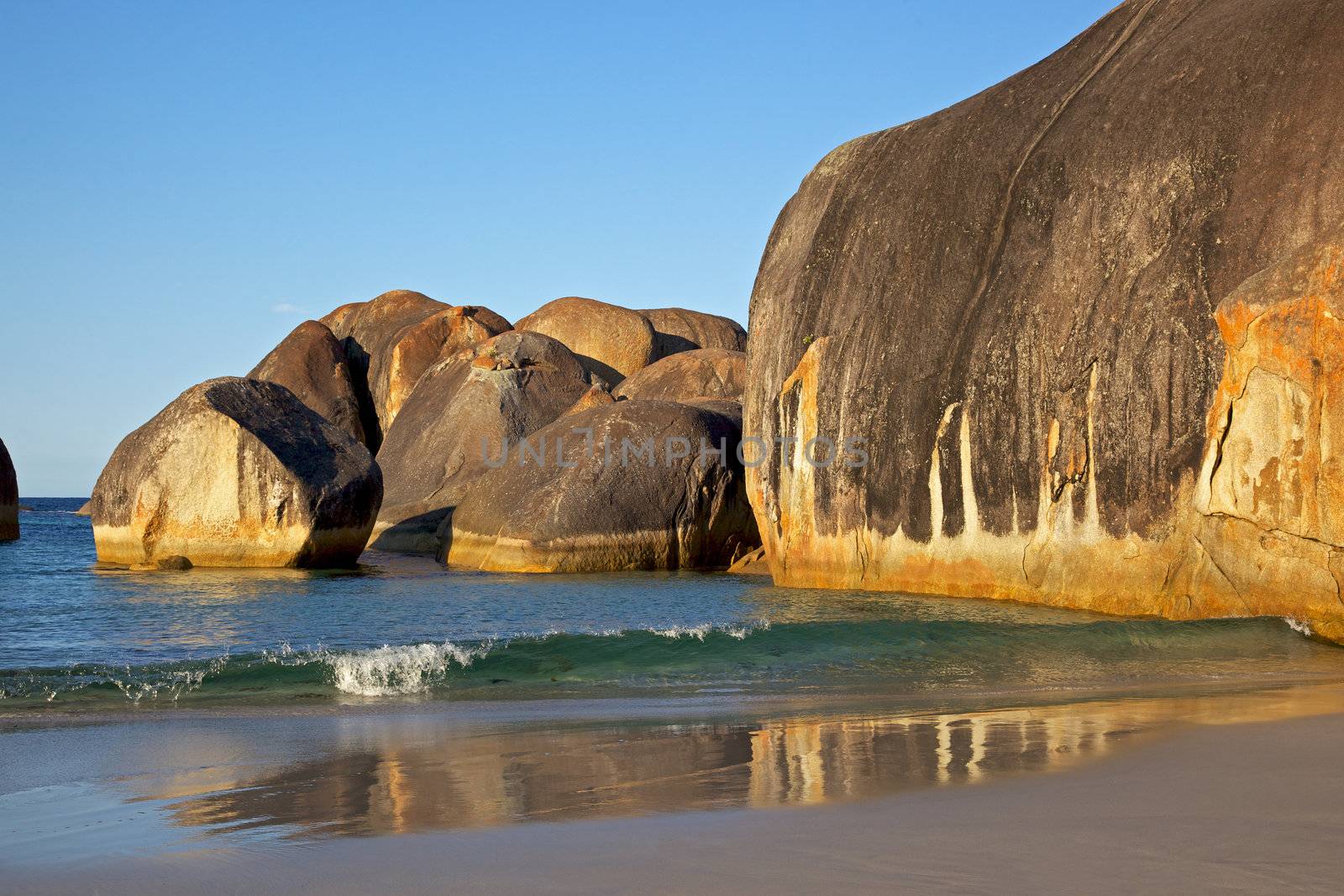 Elephant Rocks in William Bay National Park, near the town of Denmark, Western Australia.