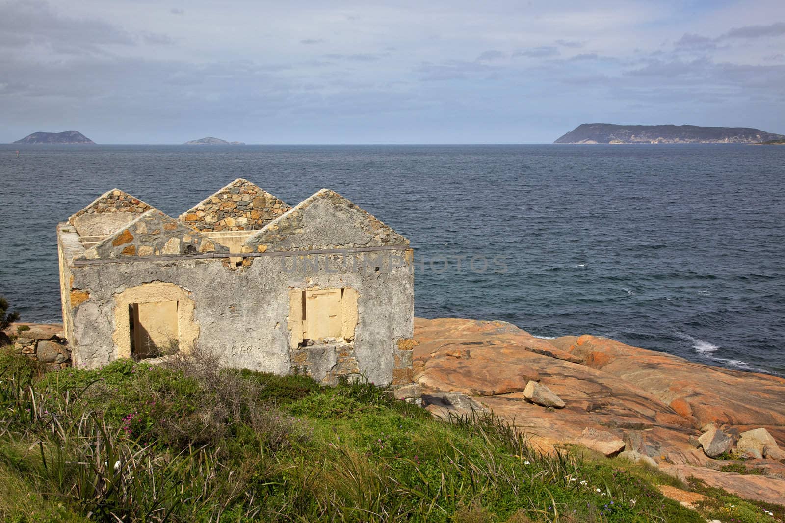 The old lighthouse keeper's house at King Point in Albany, Western Australia.