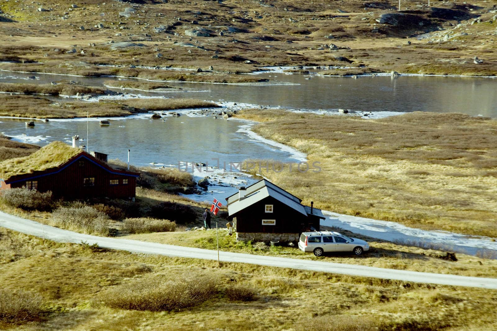 View in mountains of Norway taken on October 2010