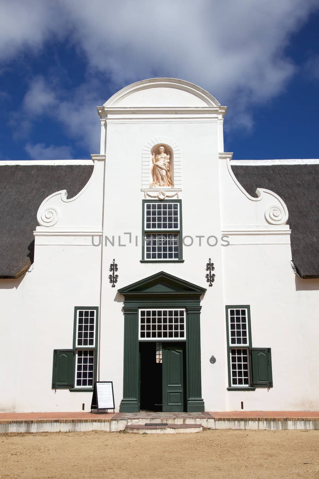 Groot Constantia, the finest surviving example of Cape Dutch architecture and one of South Africa’s foremost historical monuments and tourist attractions.
