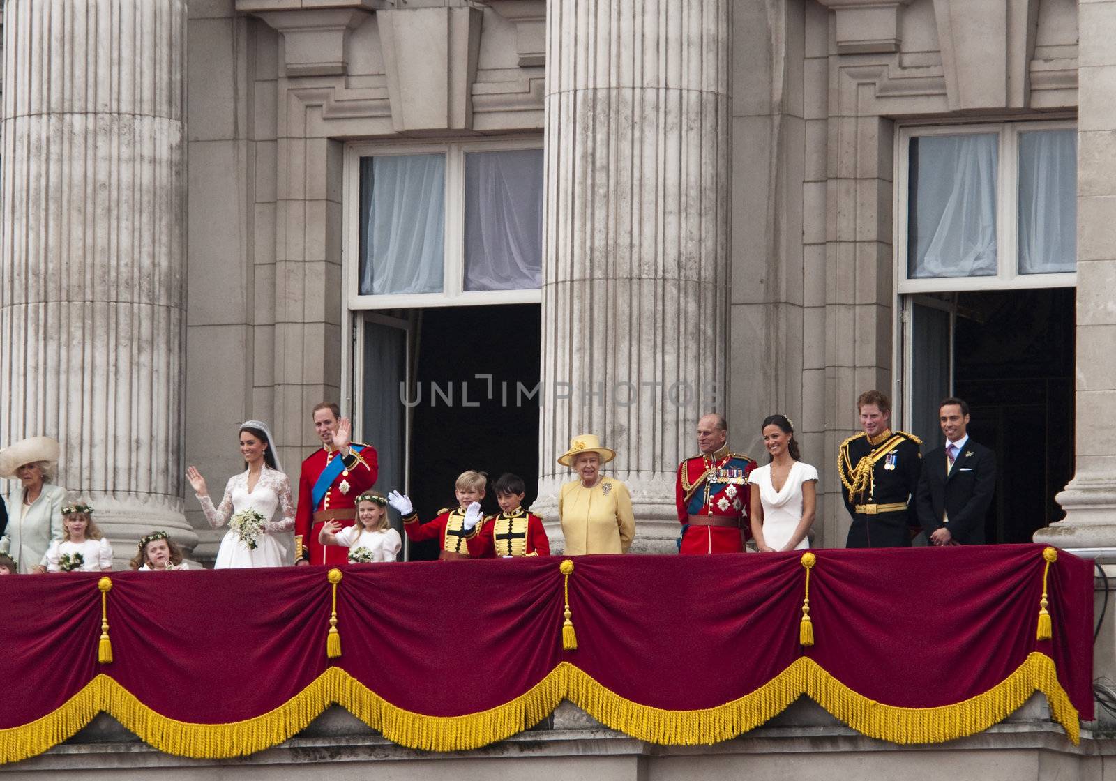 The royal wedding of Prince William and Kate Middleton, London, Friday April 29th, 2011
