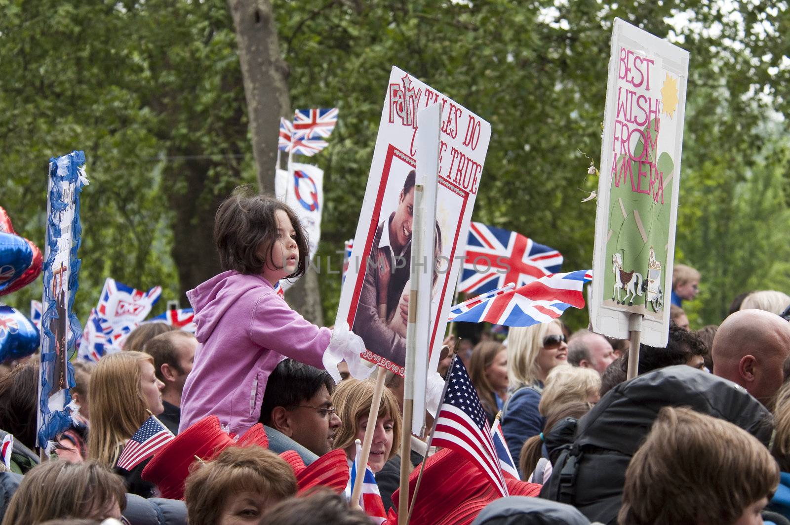 The royal wedding of Prince William and Kate Middleton, London, Friday April 29th, 2011