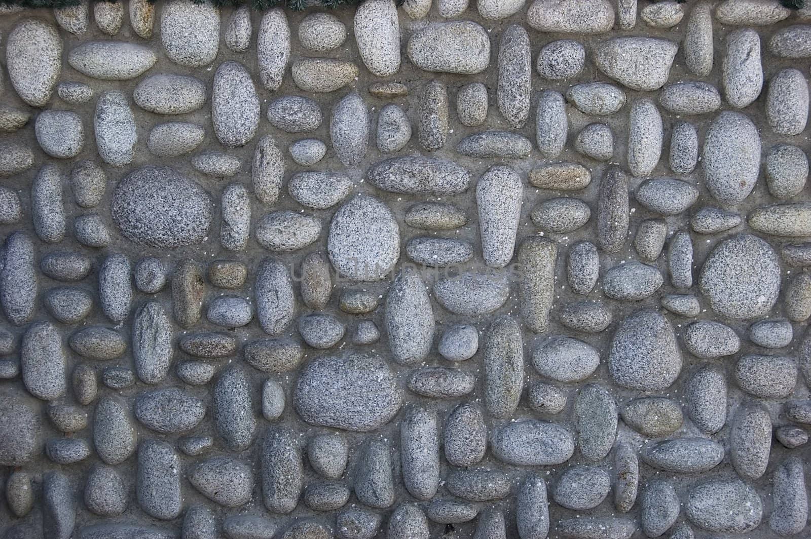 Stone wall of an old castle