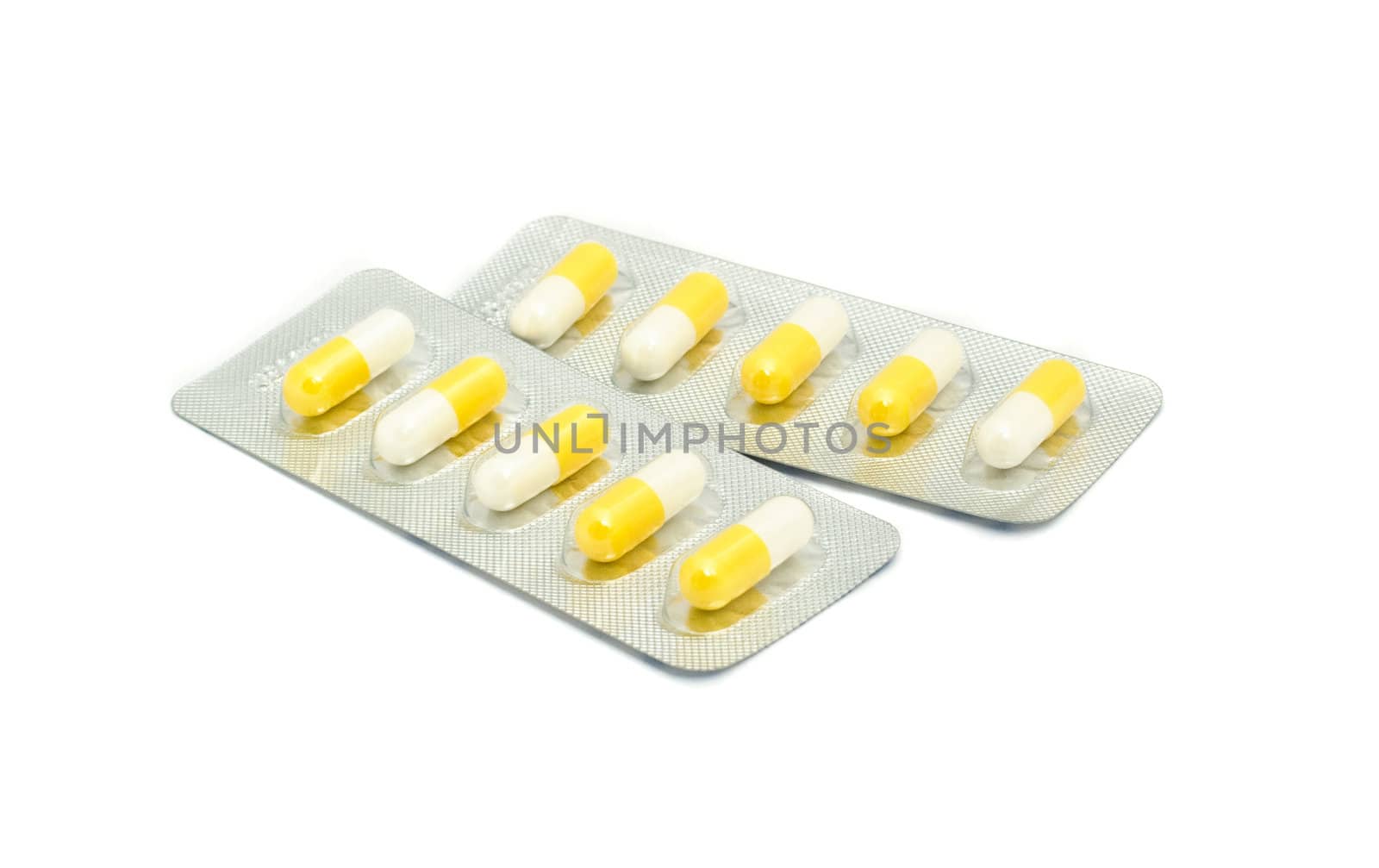 capsules of antibiotic drug