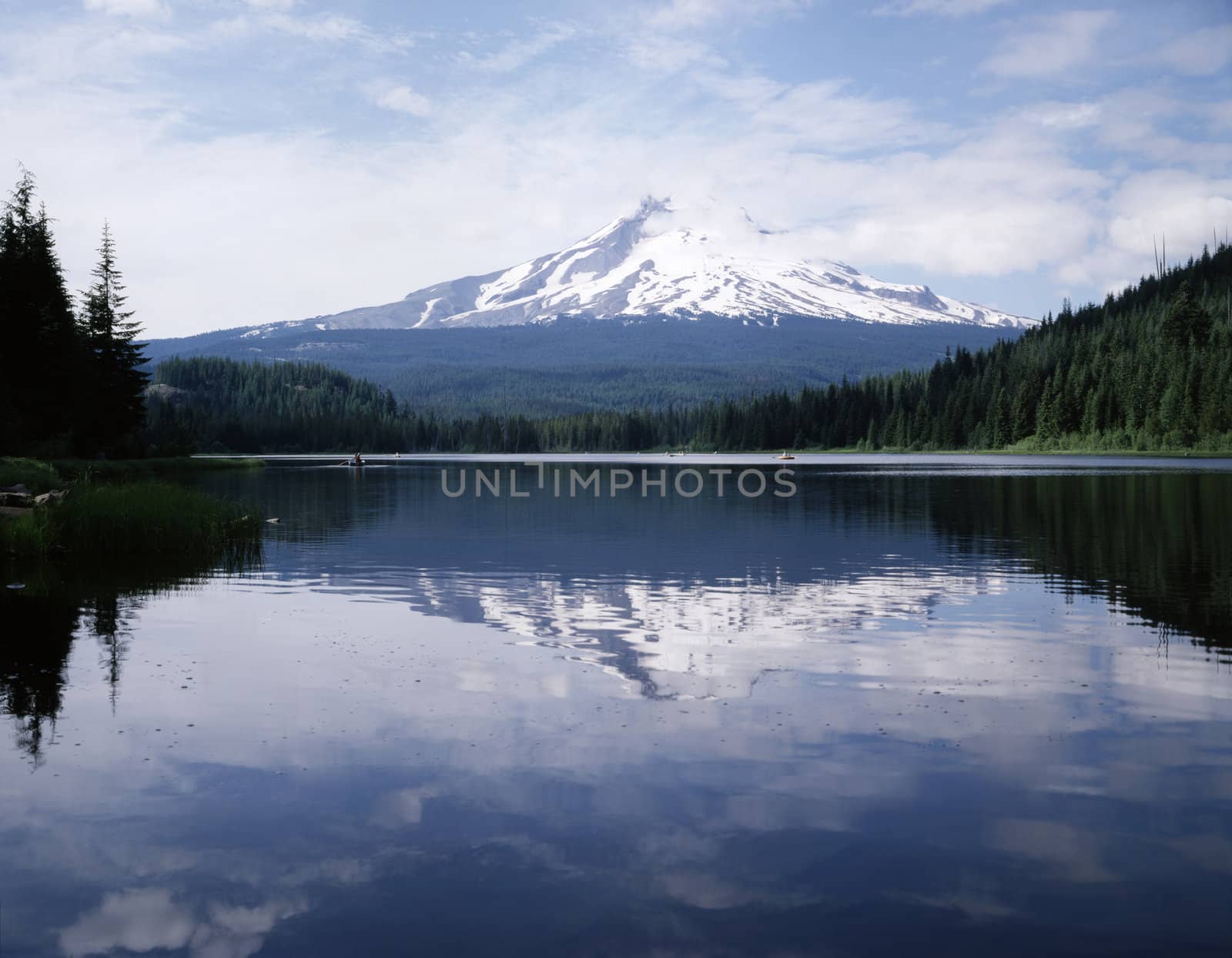 Mt.Hood and Trillium Lake in Oregon