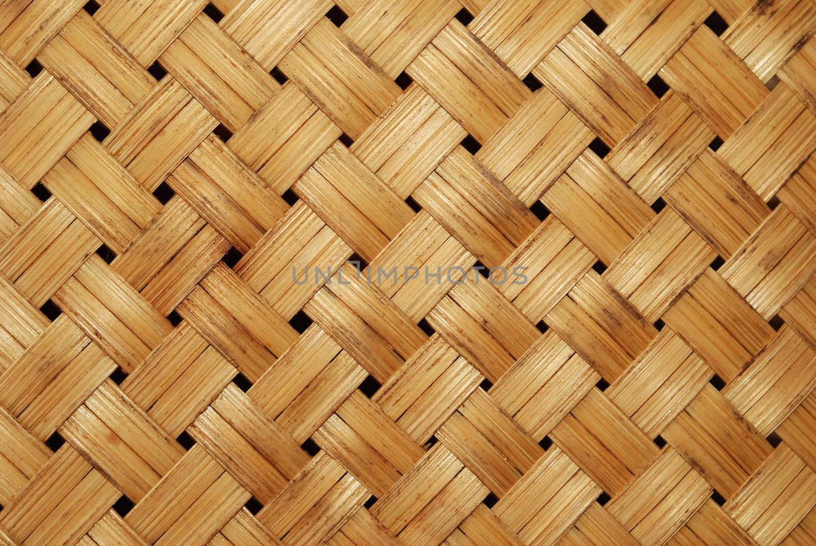 detailof wooden background. tangle basket element.