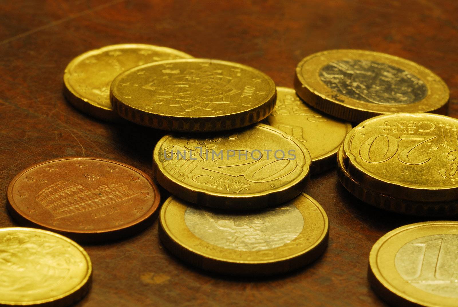 euro coin by verbano