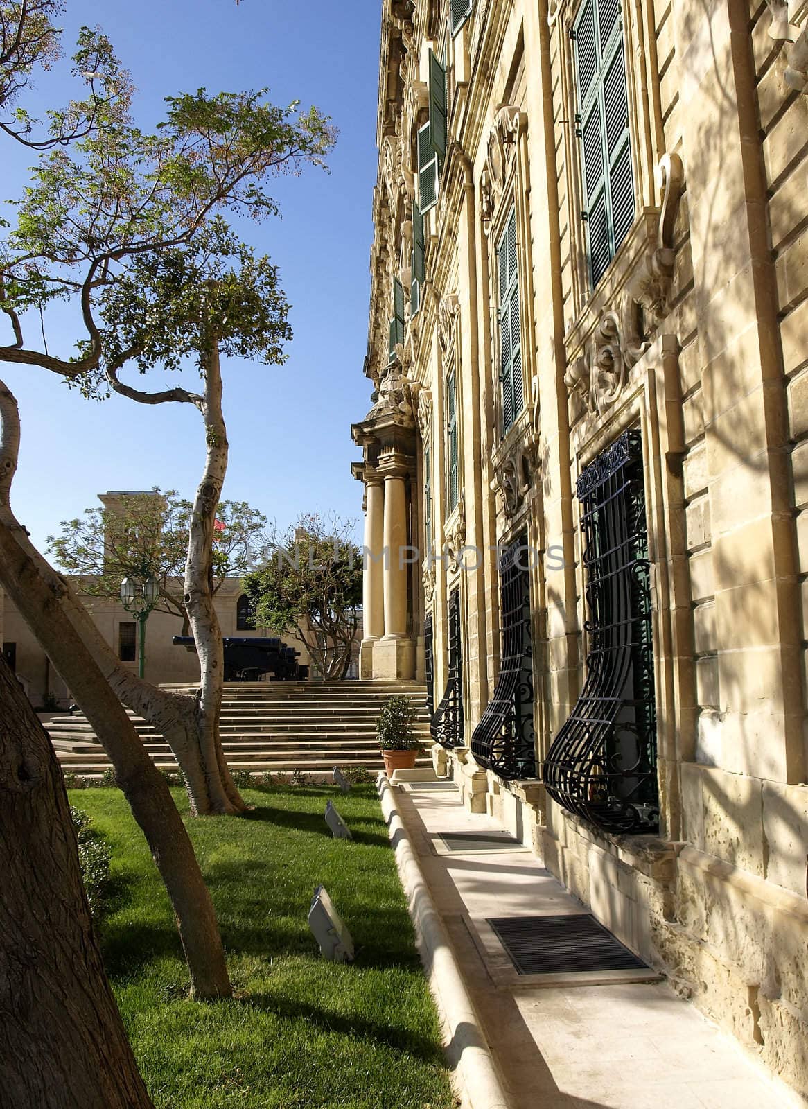 Details of the Palace of the Prime Minister of Malta