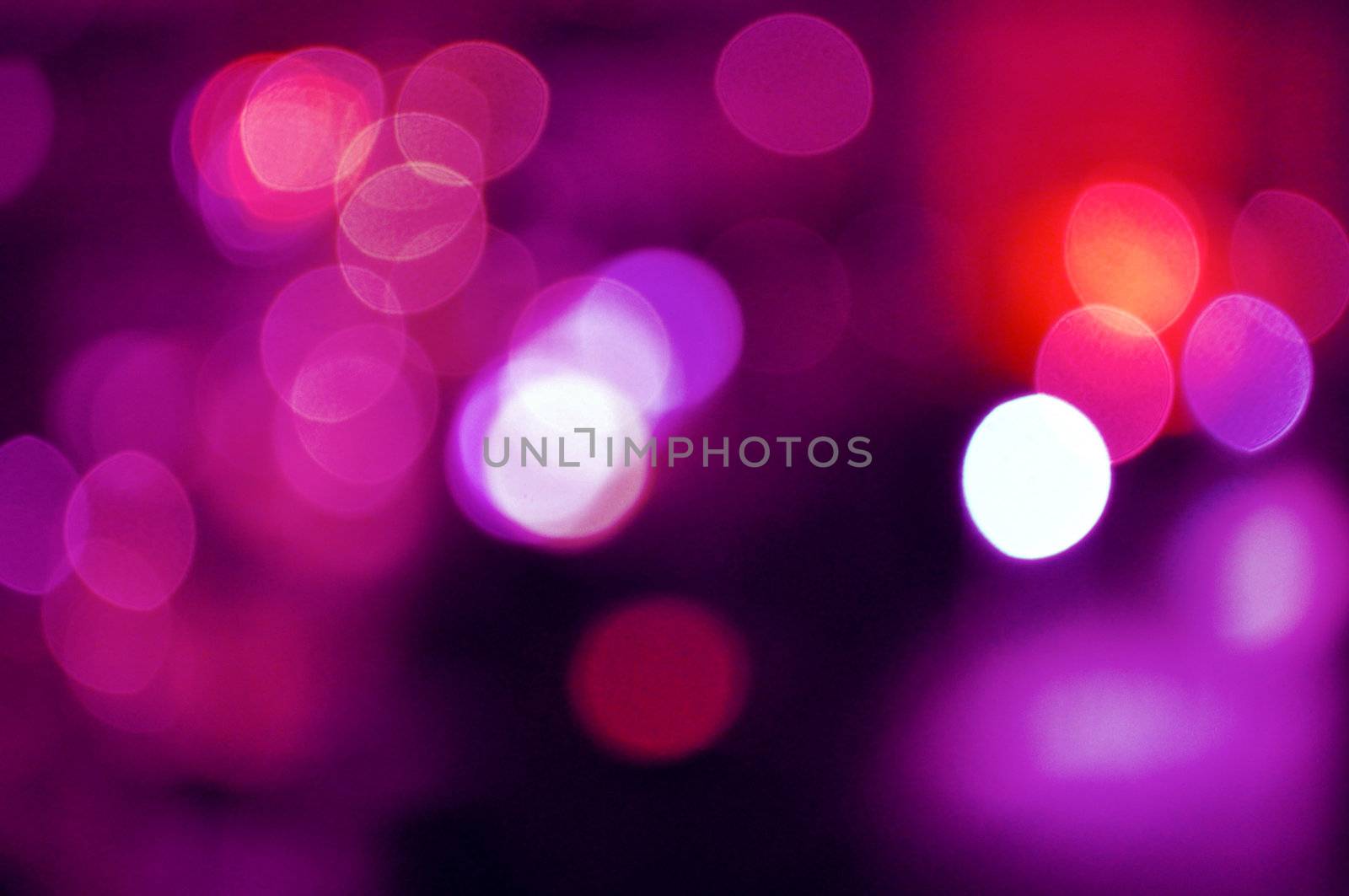 Beautiful background with bokeh city life in shallow depth