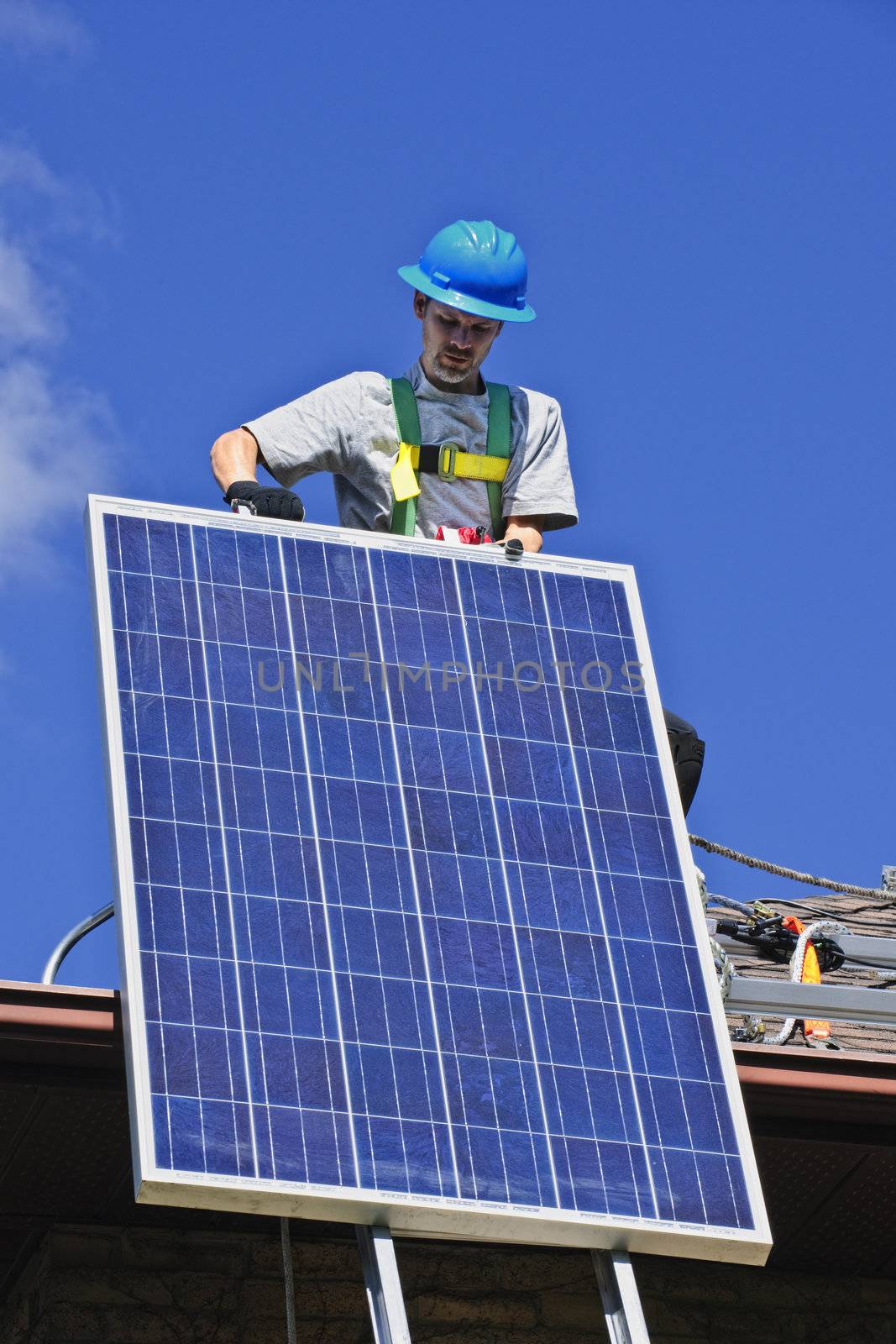 Solar panel installation by elenathewise