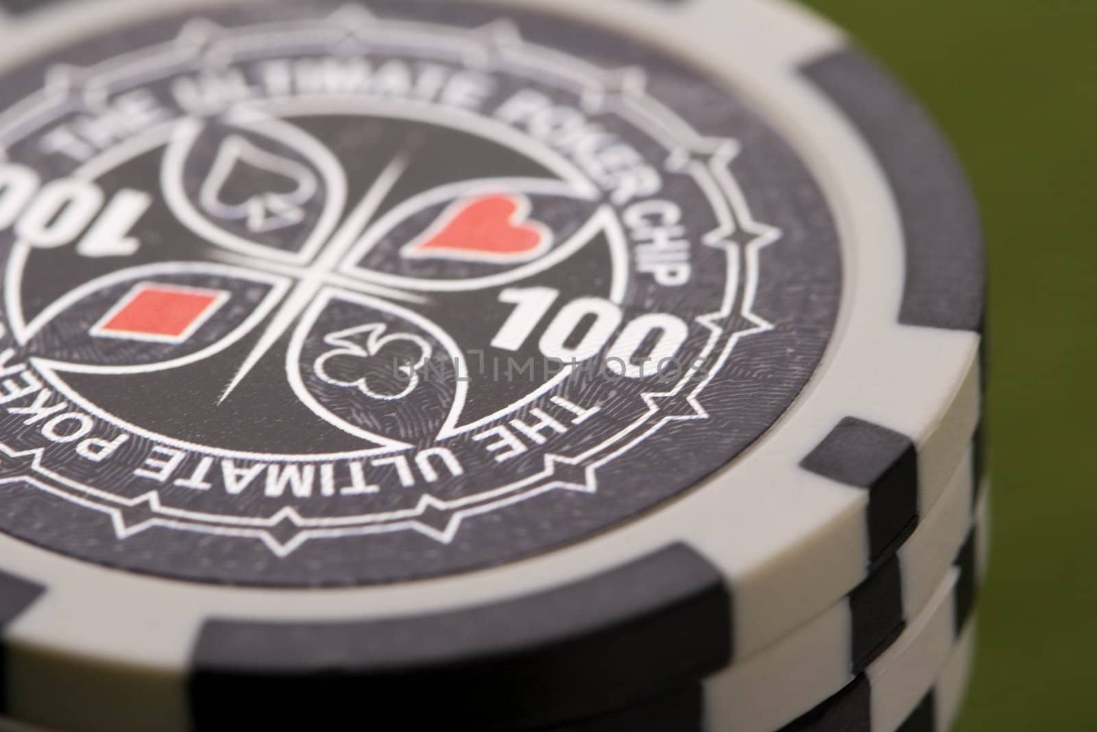 Close-up of Casino chips