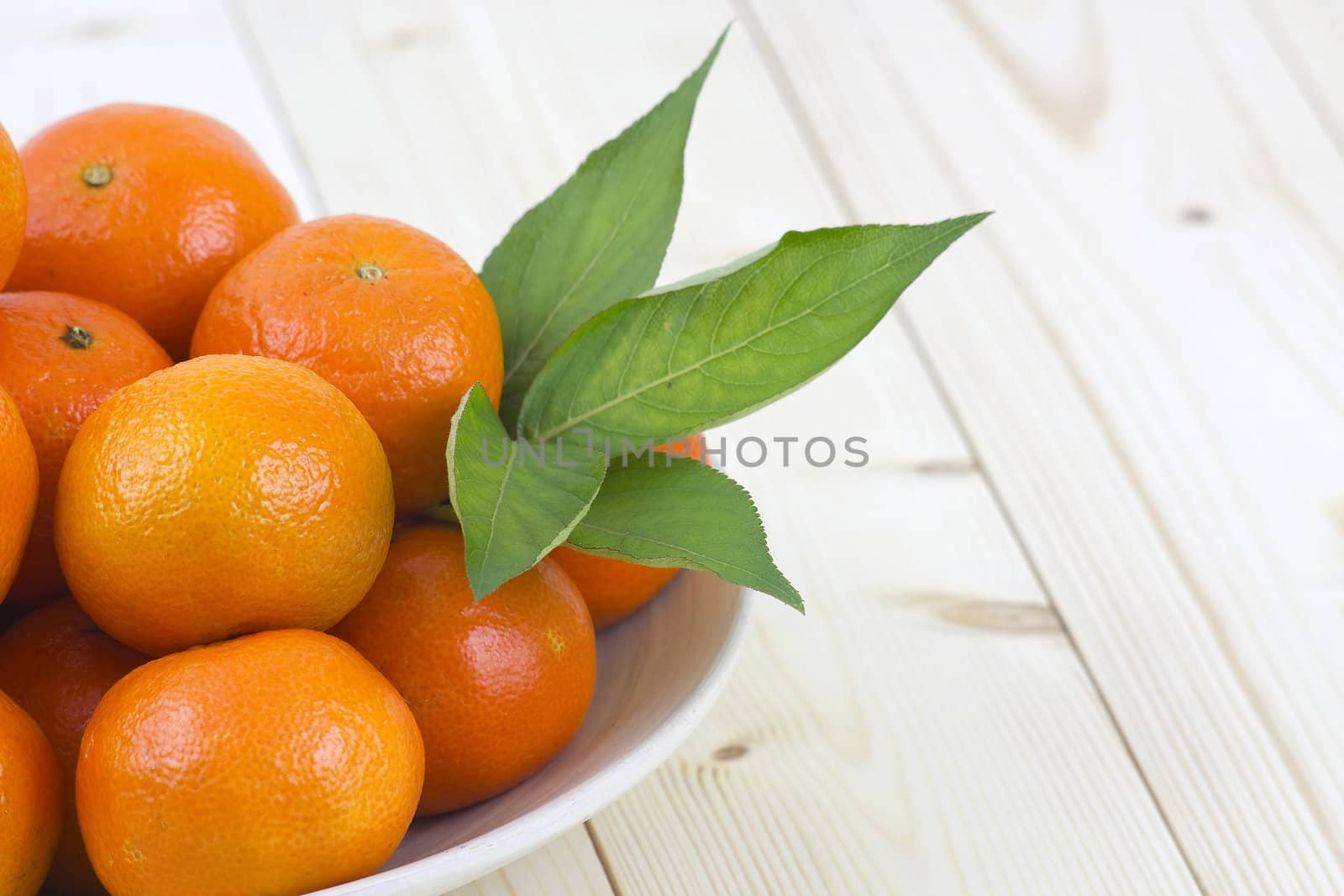fresh tangerines