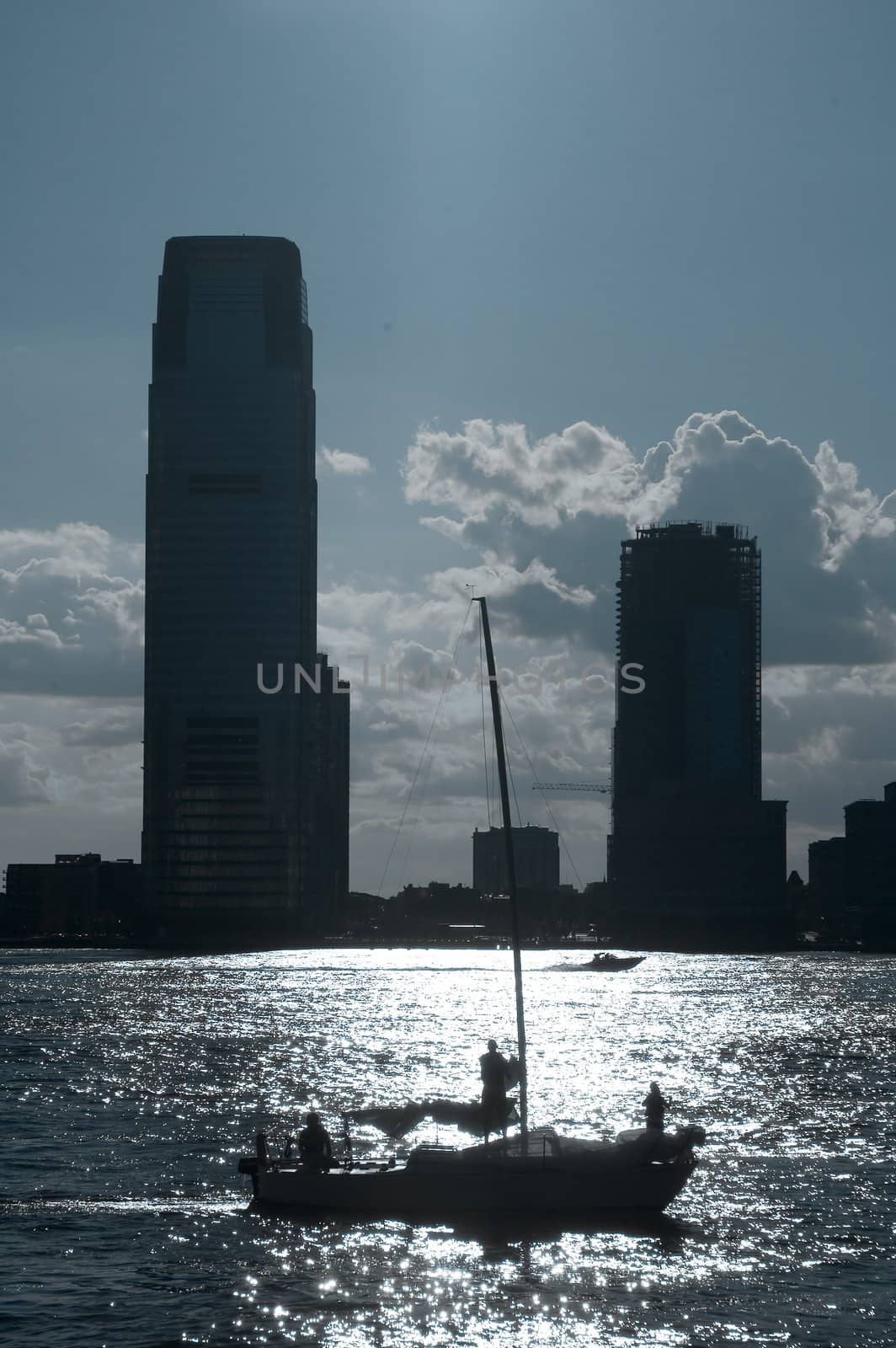 sailing in city by rorem