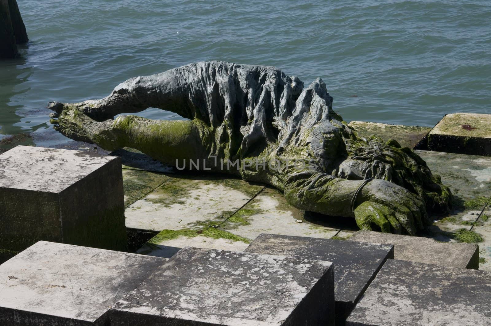 Statue in Venice, near St Mark's Square, Italy