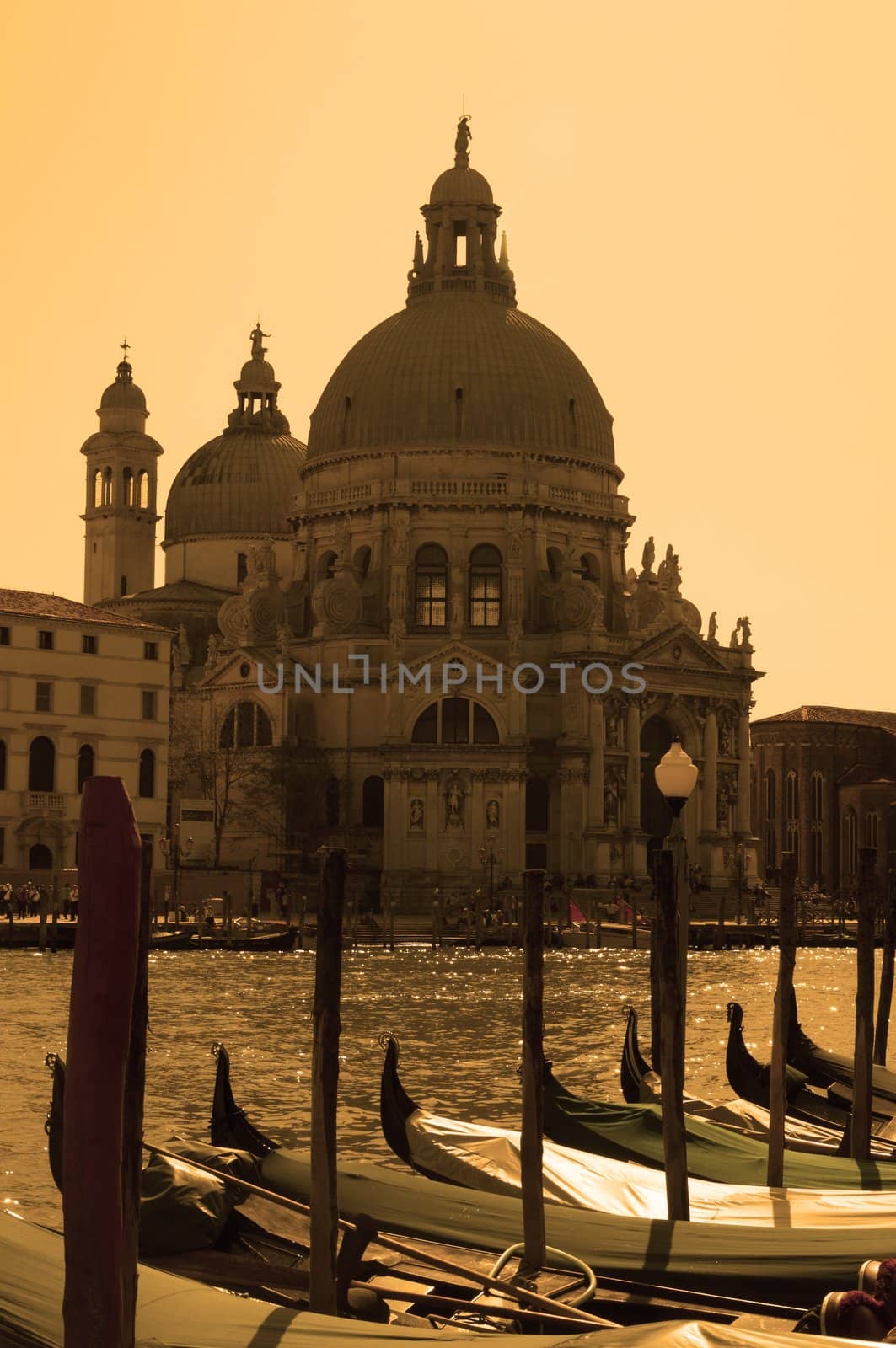 Santa Maria della Salute in Venice, Italy