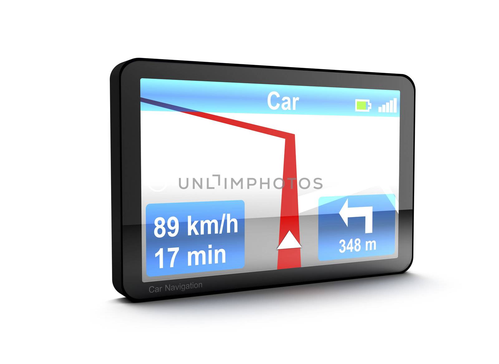 Navigation device by magraphics