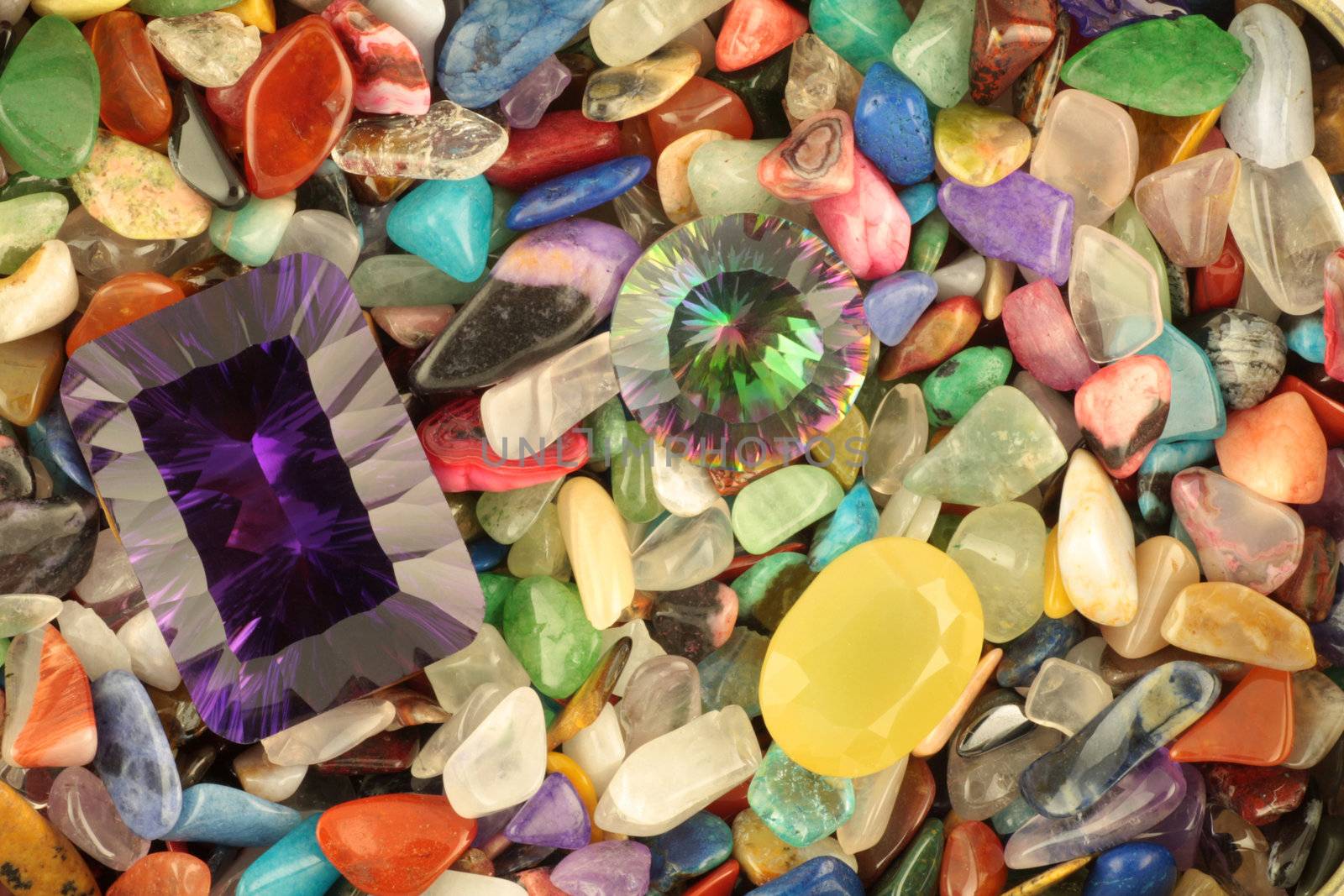 Semi precious gemstones