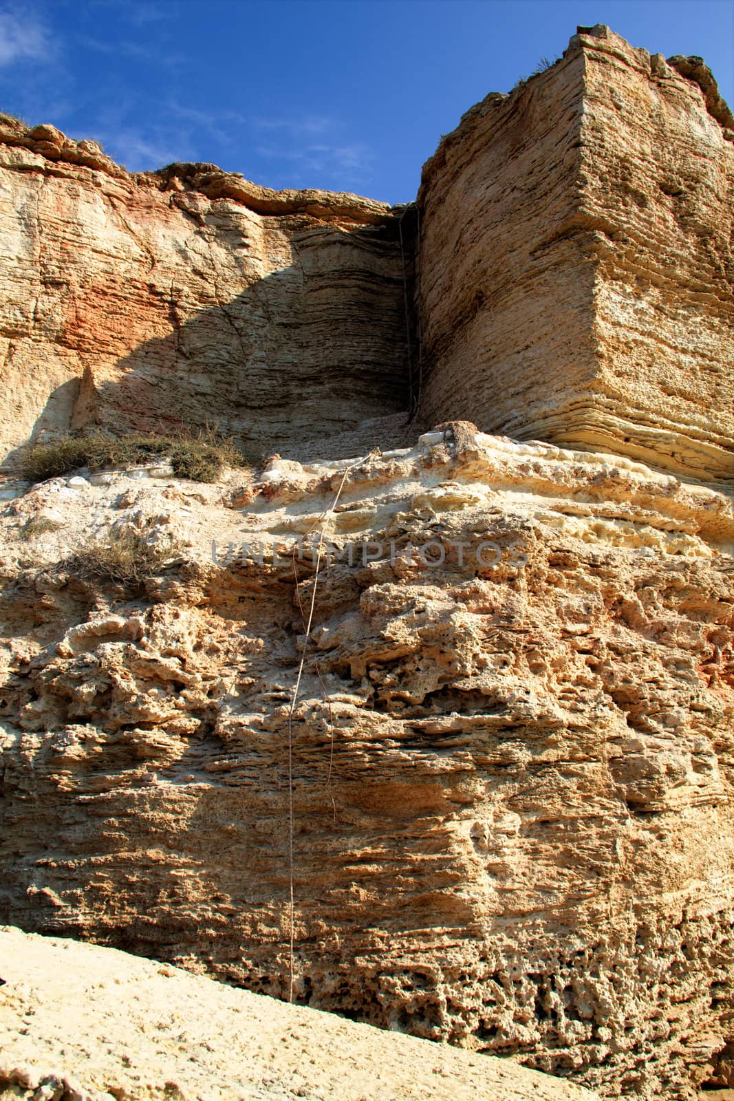 Rocky cliffs, the Black Sea coast