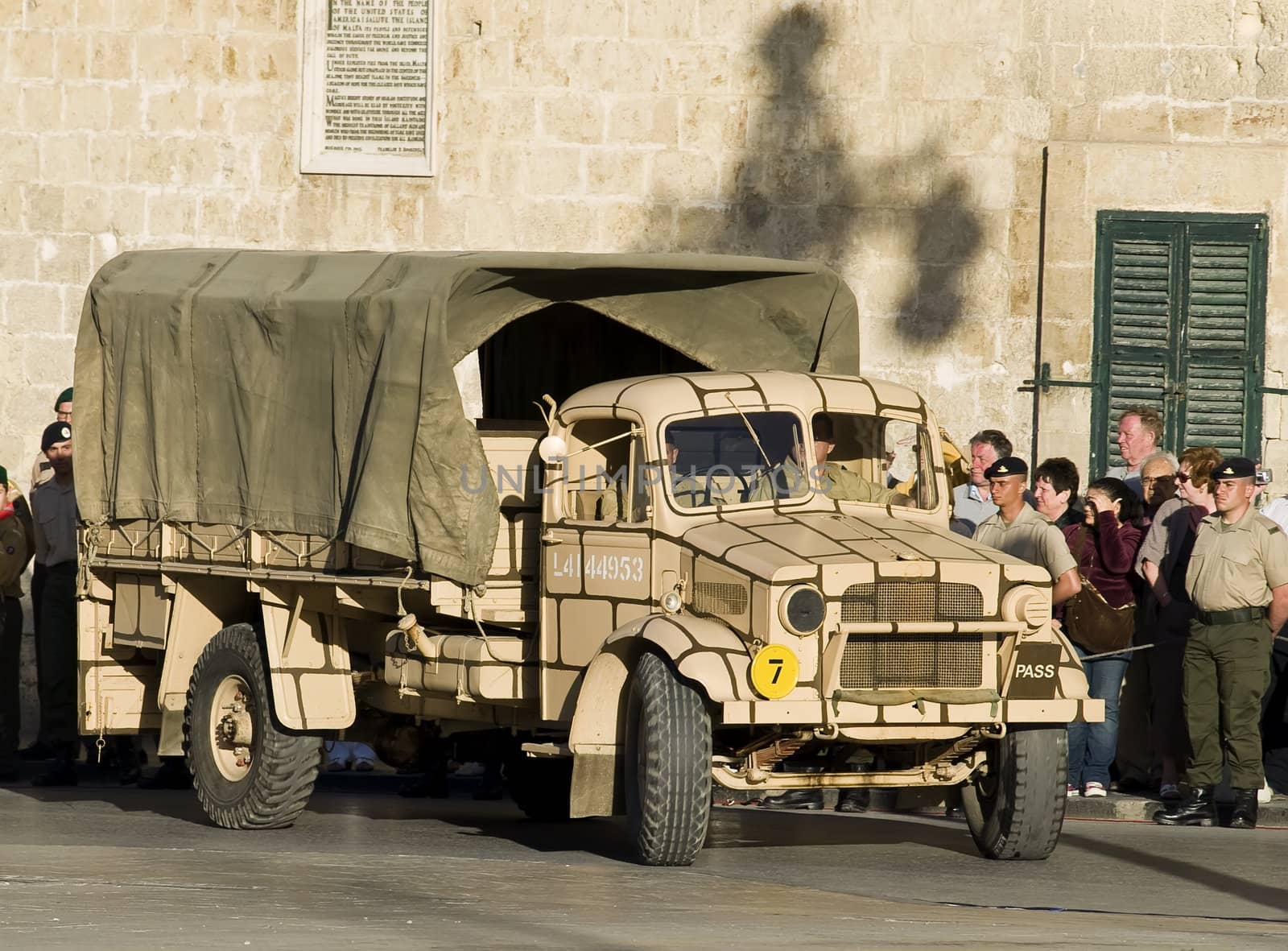 Authentic and unique World War II truck in Malta