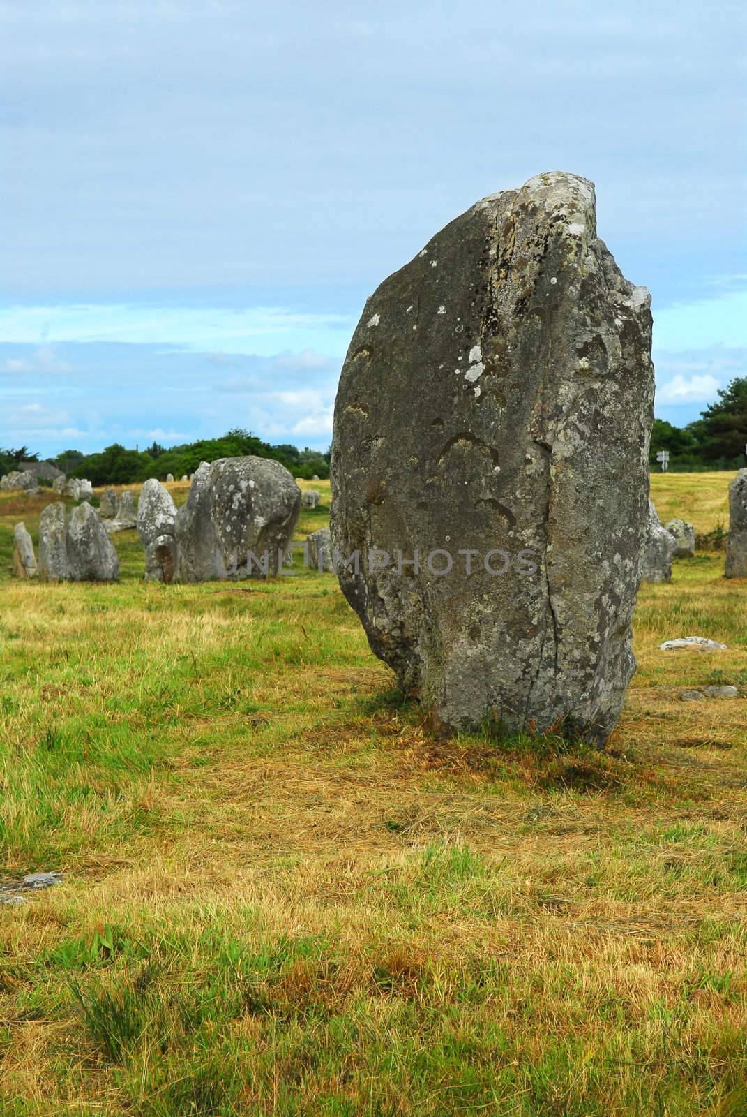 Megalithic monuments in Brittany by elenathewise