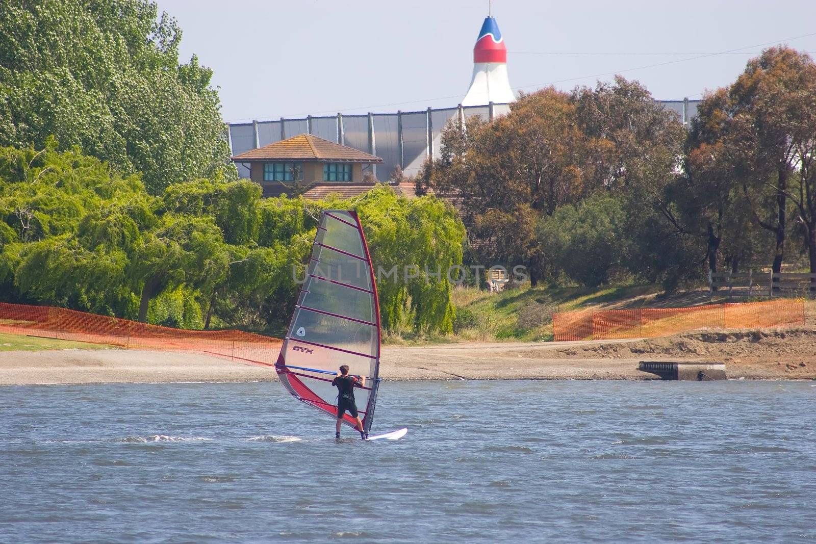 Windsurfing by melastmohican