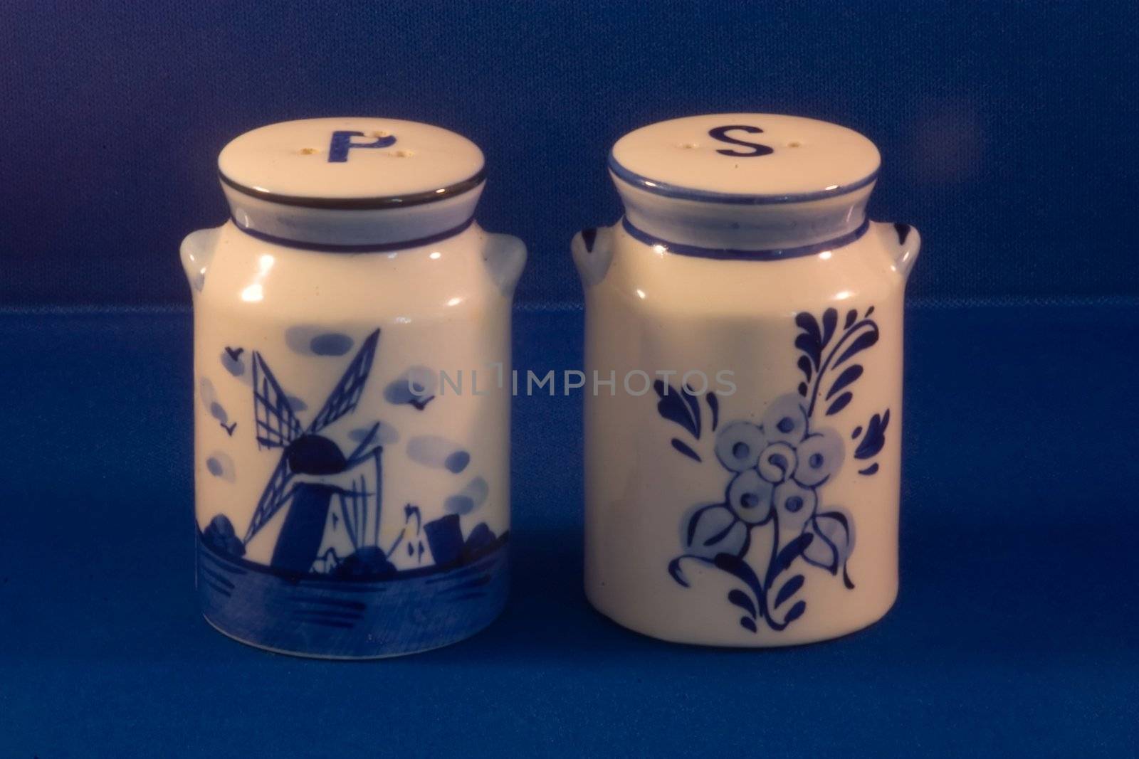 Salt and pepper shakers are condiment holders used in Western culture that are designed to allow food eaters to distribute edible salt and ground pepper.[1] This is a conjoined term for salt shaker and pepper shaker.