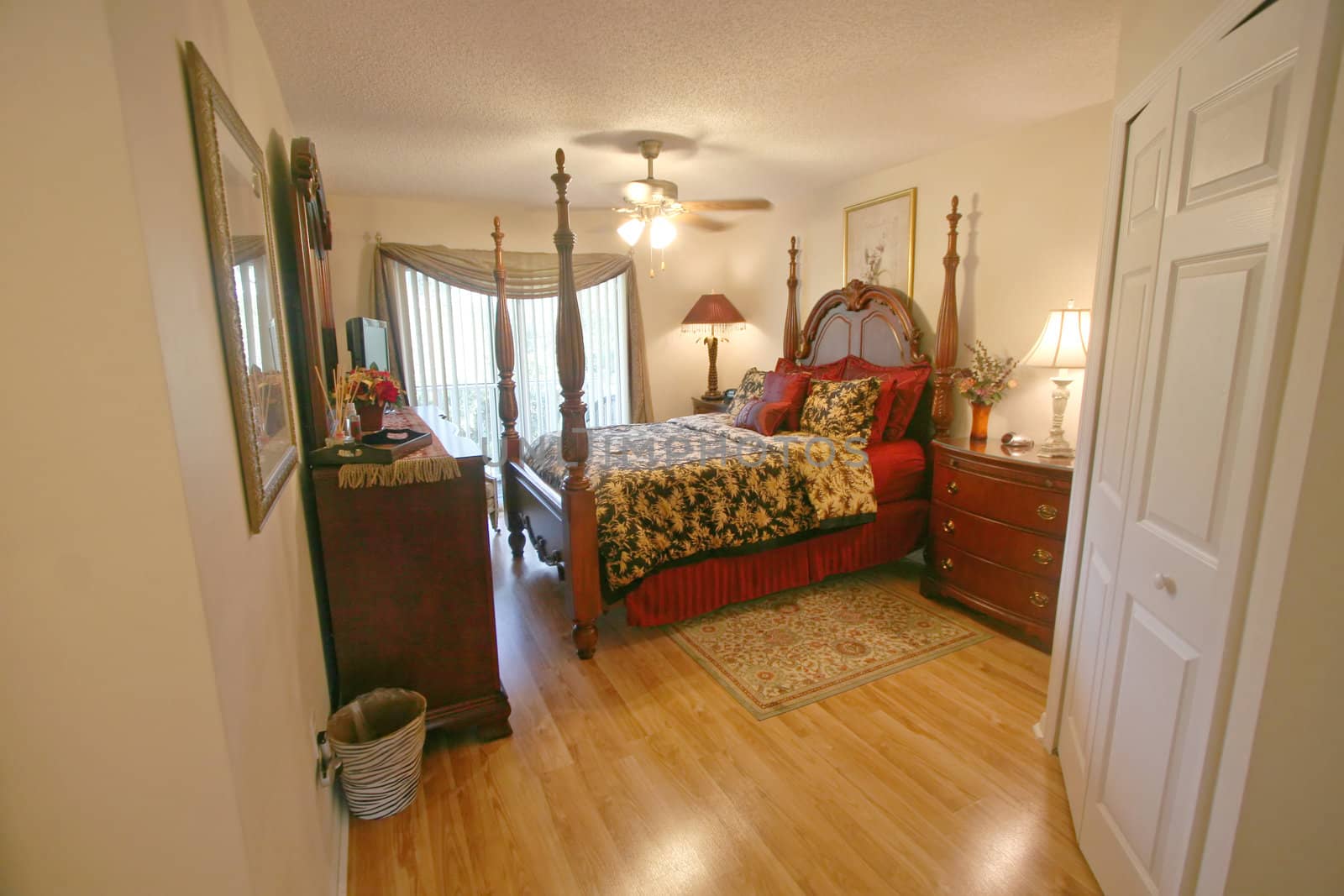 A Master Bedroom, Interior Shot of a Home