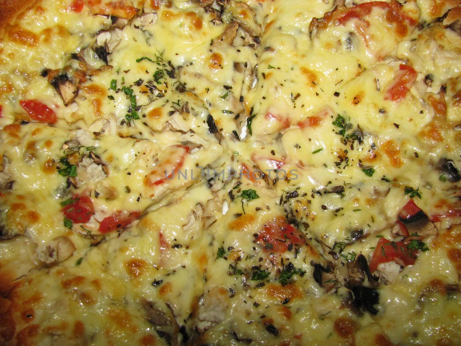 Pizza, Italian cuisine, dish, meal, cheese, tomatoes, background