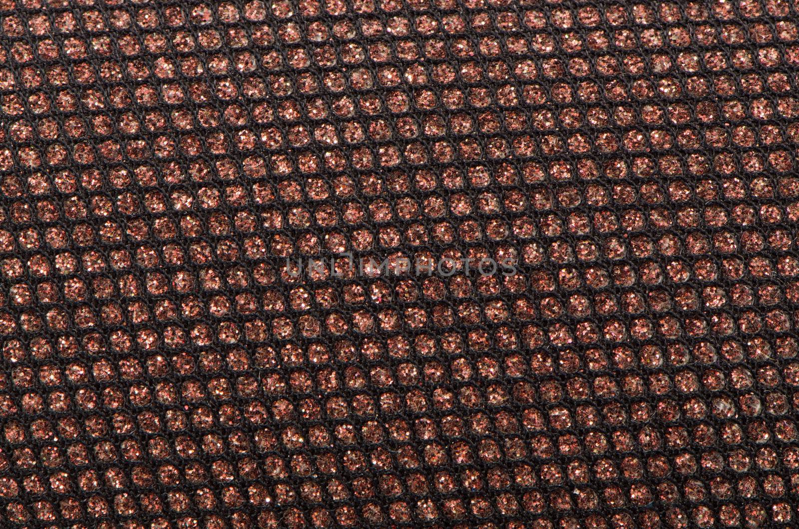 Brown fabric pattern texture sample.