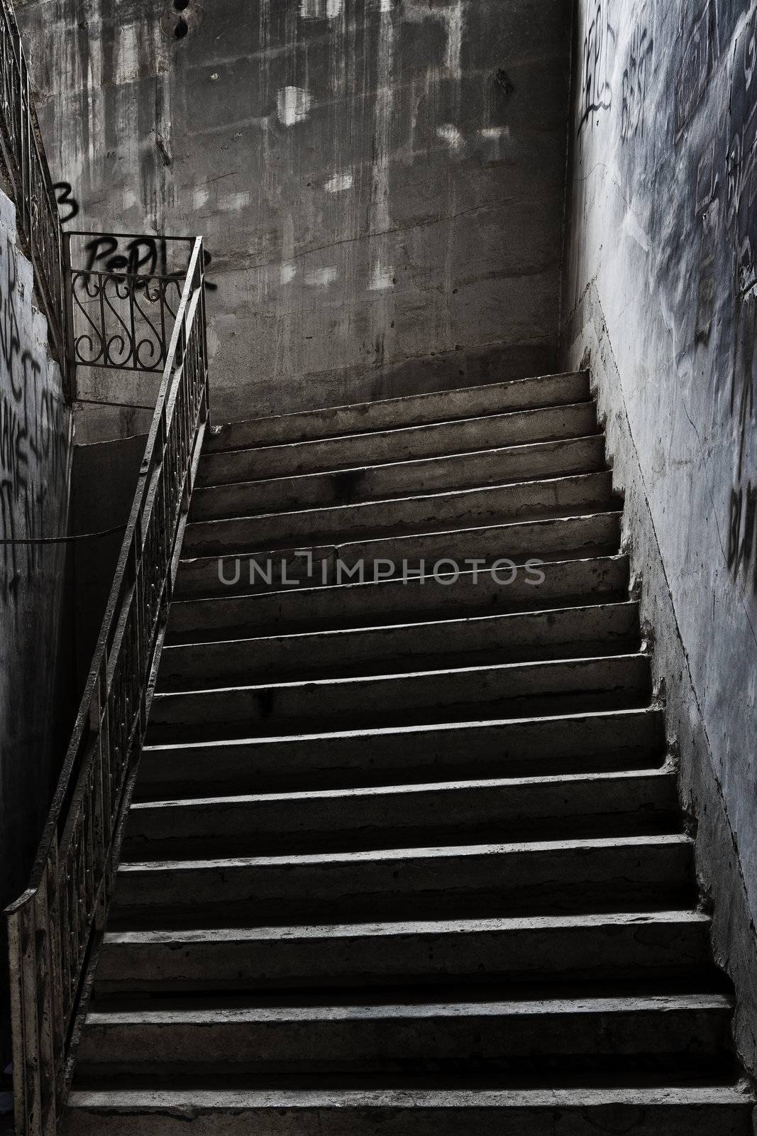Bathmophobia or Climacophobia is the fear of stairs or climbing stairs