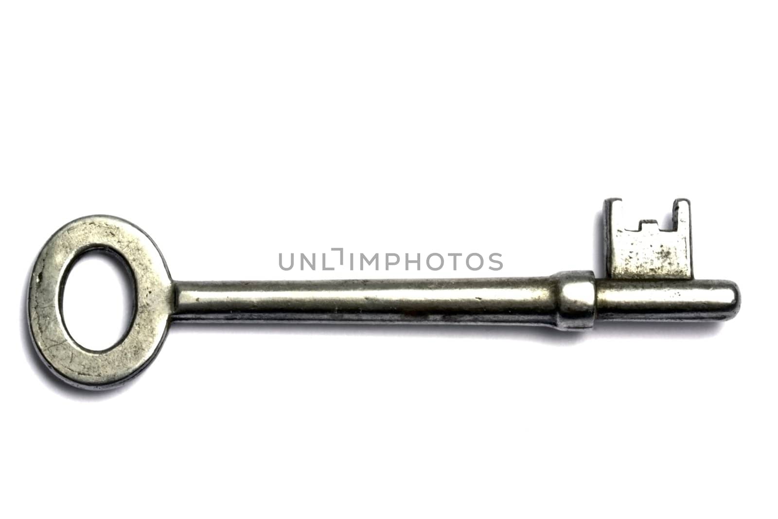 A key isolated on white background